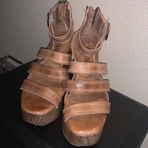 Roan by Bedstu Corey leather sandal heels